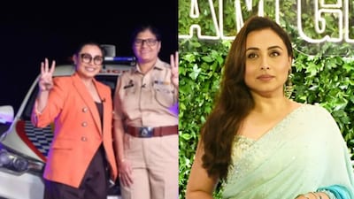 Rani Mukerji honours the Mumbai police as Mardaani 3 hits theatres soon.(Photo Credit: Instagram)