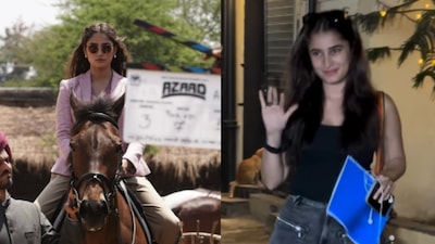 Rasha Thadani recently made her singing debut with the song, Chaap Tilak.(Photo Credit: Instagram)