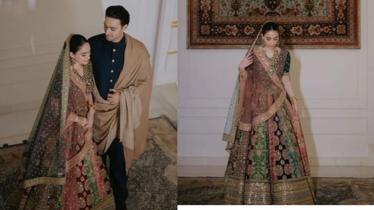Nawaz Sharif Daughter-in-Law Dons Sabyasachi, Tahiliani Bridal Ensemble, Sparks Debate In Pakistan