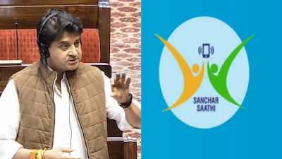 Jyotiraditya Scindia, union minister for communications and development of north-eastern region, said Sanchar Saathi has been working as the strong and resilient firewall against cyber-frauds. (Image: PTI) 
