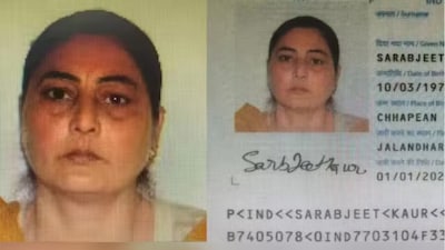 According to her husband, Karnail Singh, Sarabjeet Kaur was lured and later coerced by a Pakistani man, Nasir Hussain, whom she had been in contact with through social media.