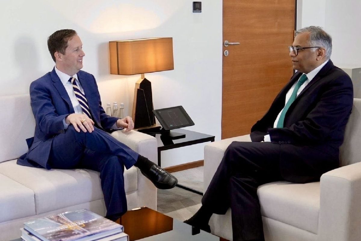 'Productive Meeting': US Ambassador Sergio Gor Meets Tata Group Chairman N Chandrasekaran