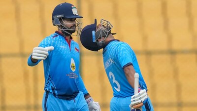 Shreyas Iyer (left) and Ajinkya Rahane (PTI Photo)