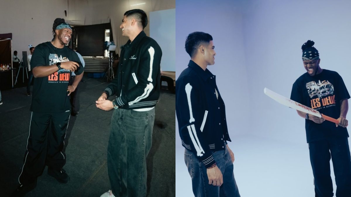 Shubman Gill Meets KSI in India
