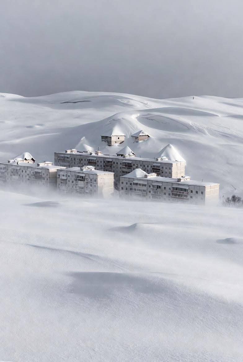 Apocalyptic Scenes As Russia's Kamchatka Battles Record Snowfall | Photos