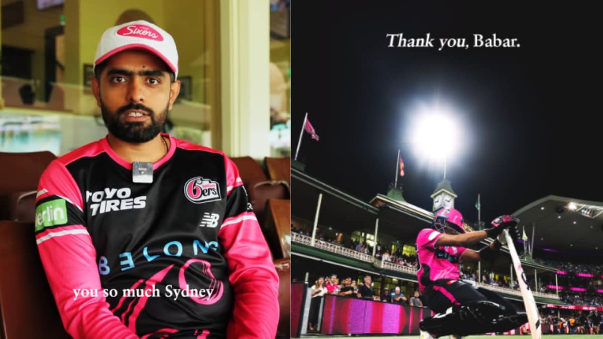 Sydney Sixers Lose 28,000 Instagram Followers After Babar Azam's Exit