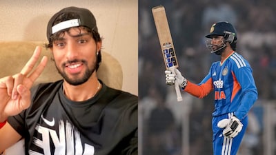 Tilak Varma has assured he will be back soon. (Picture Credit: IG/tilakvarma9/PTI)