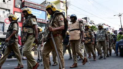 Uttar Pradesh Police personnel. (PTI file photo)