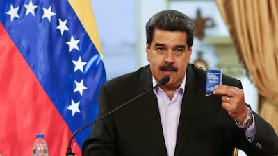 Venezuelan President Nicolás Maduro (Reuters image)