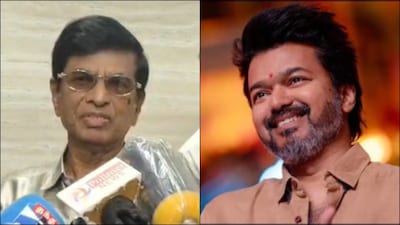 Vijay's father SA Chandrashekar hinted at a TVK-Congress alliance in Tamil Nadu.