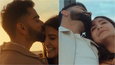 Virat Kohli and Anushka Sharma star in an advertisement.