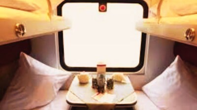 Indian Railways uses white bed sheets in AC coaches for hygiene and durability, as white withstands frequent washing and shows stains clearly. 