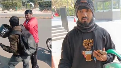 Screengrab of video shared on X