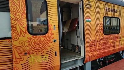 File photo of a Tejas Express train. (Image: PTI)