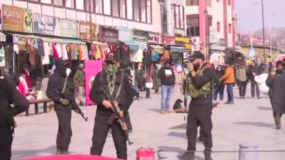 High alert in Jammu and Kashmir today. (Image: PTI)