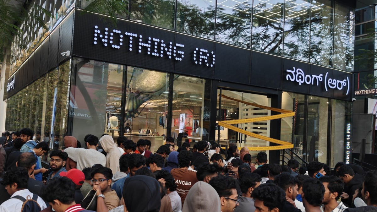 Nothing Opens Its First Flagship Store In Bengaluru, Draws Massive Crowd On Day 1 | Tech News