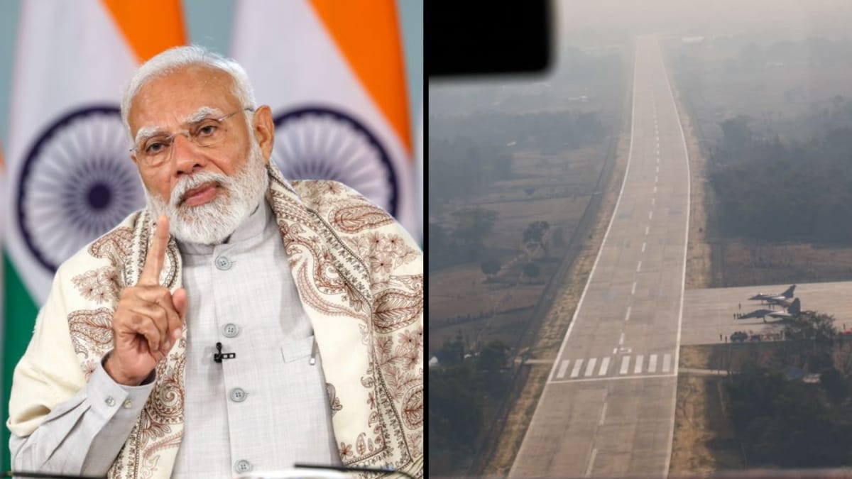 'Matter Of Immense Pride': PM Modi Highlights Importance Of Northeast's First Highway-Runway