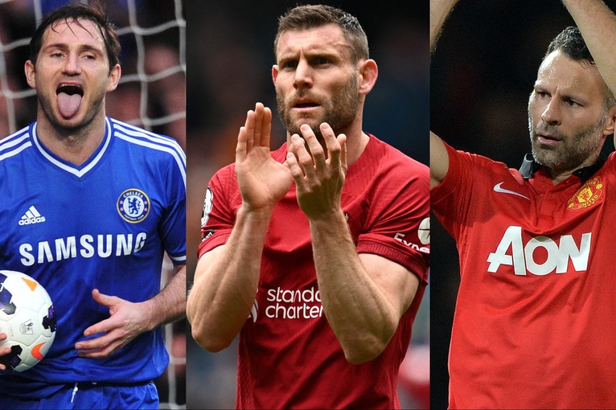 James Milner To Ryan Giggs: 10 Players With Most Appearances In Premier League