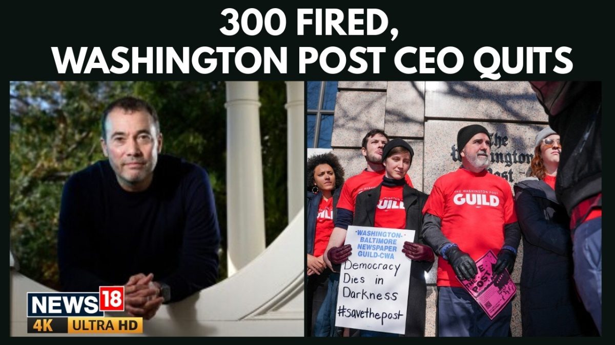 BREAKING: Will Lewis Steps Down as Washington Post CEO Amid 300 Layoffs ...