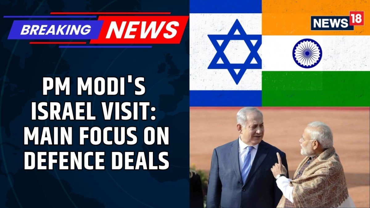 PM Modi Set For A Two Day Visit To Israel, Major Agenda To Boost Trade & Defence | News18