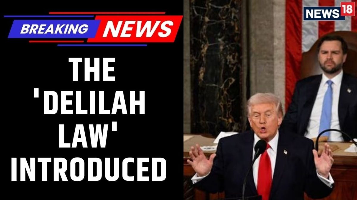 President Donald Trump Introduces The 'Delilah Law' At The SOTU Address | House Of Chamber