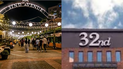 Gurugram's 32nd Avenue.