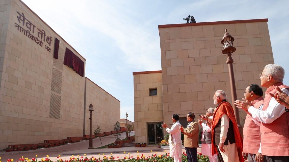 PMO Gets New Address, Check Pictures Of PM Modi's New Office 'Seva Teerth'