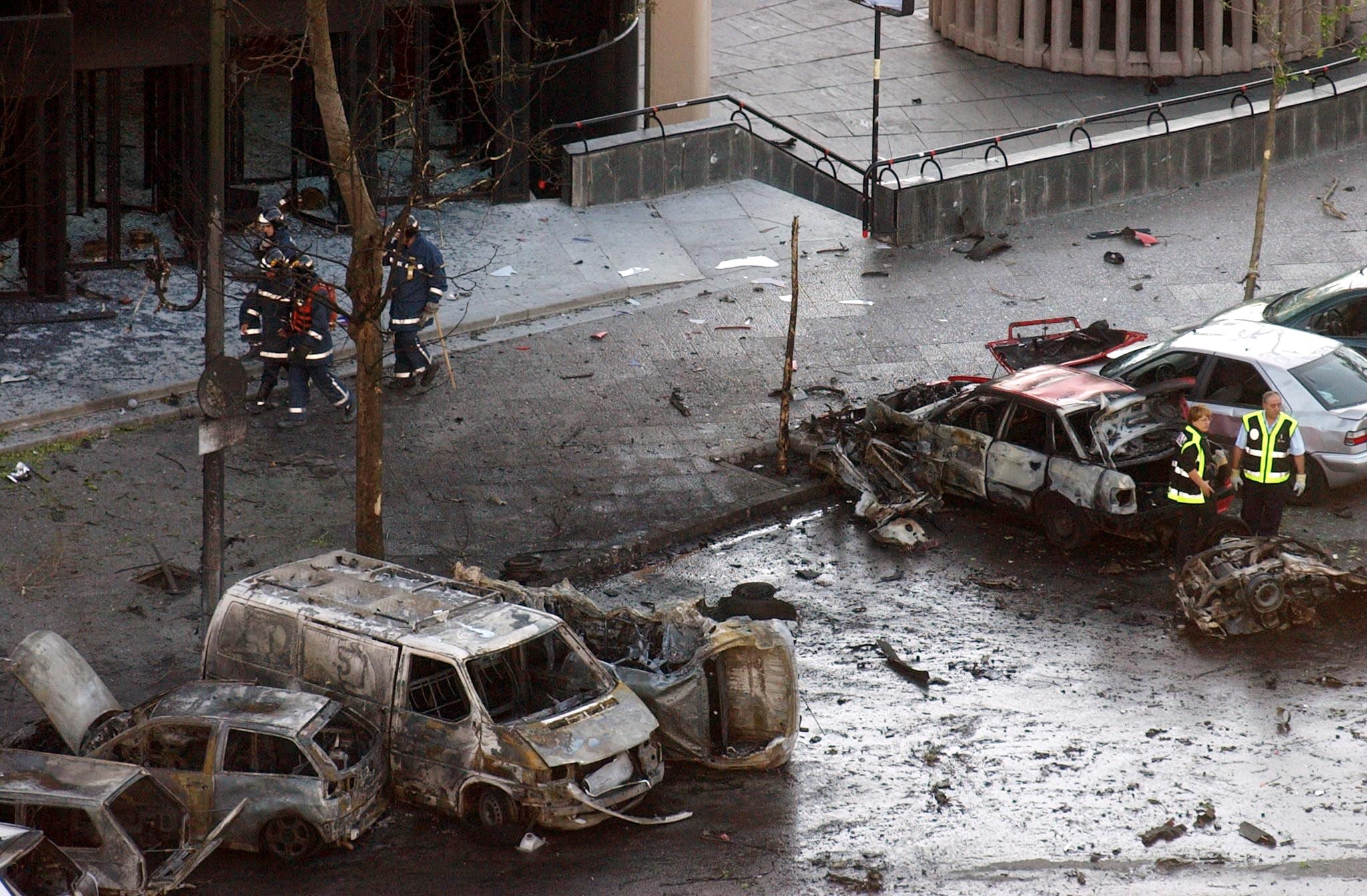 May 1, 2002 – Real Madrid vs Barcelona (Champions League) Hours before the semifinal at the Bernabéu, a car bomb exploded nearby. Eleven suspects linked to Basque separatists were arrested. The match went ahead after security sweeps, but the incident cast a heavy shadow over European football. (AFP Photo)