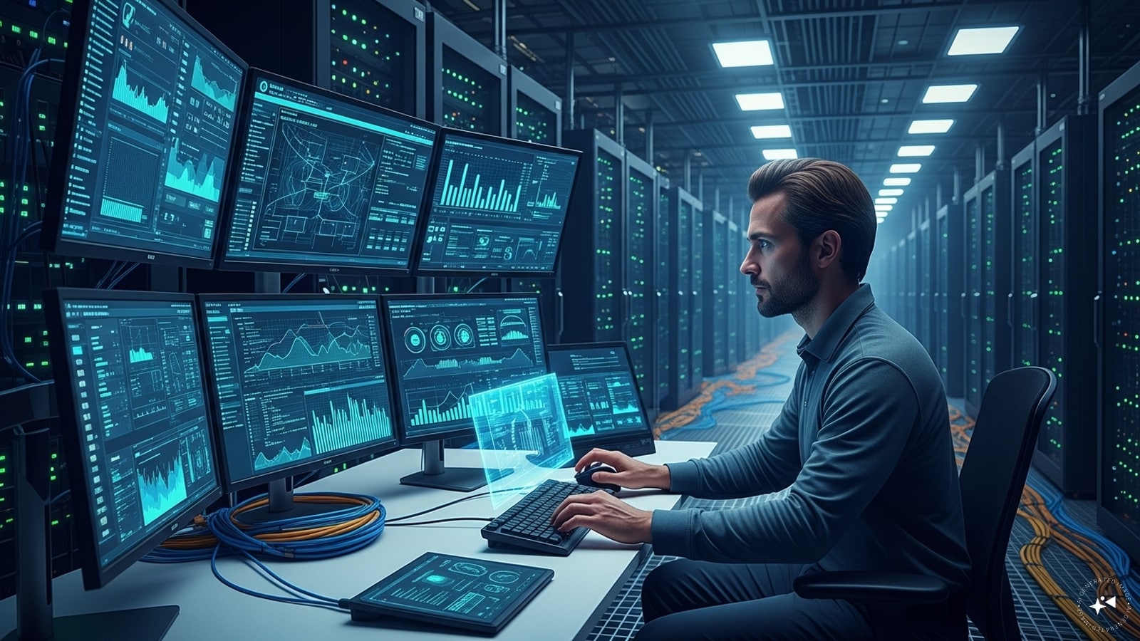 AI Operations Engineers are gaining importance because companies need technical experts who can deploy, monitor and maintain complex AI models so that they function reliably and securely in real-world environments. (IMAGE: AI-GENERATED/NEWS18) 