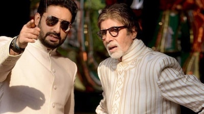 Abhishek Bachchan addresses criticism around Amitabh Bachchan praising him publicly, saying his father is allowed to be human and express pride like any parent.