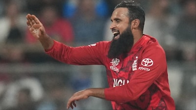 Adil Rashid becomes first England spinner to take 400 wickets in T20s. (Picture Credit: AP)