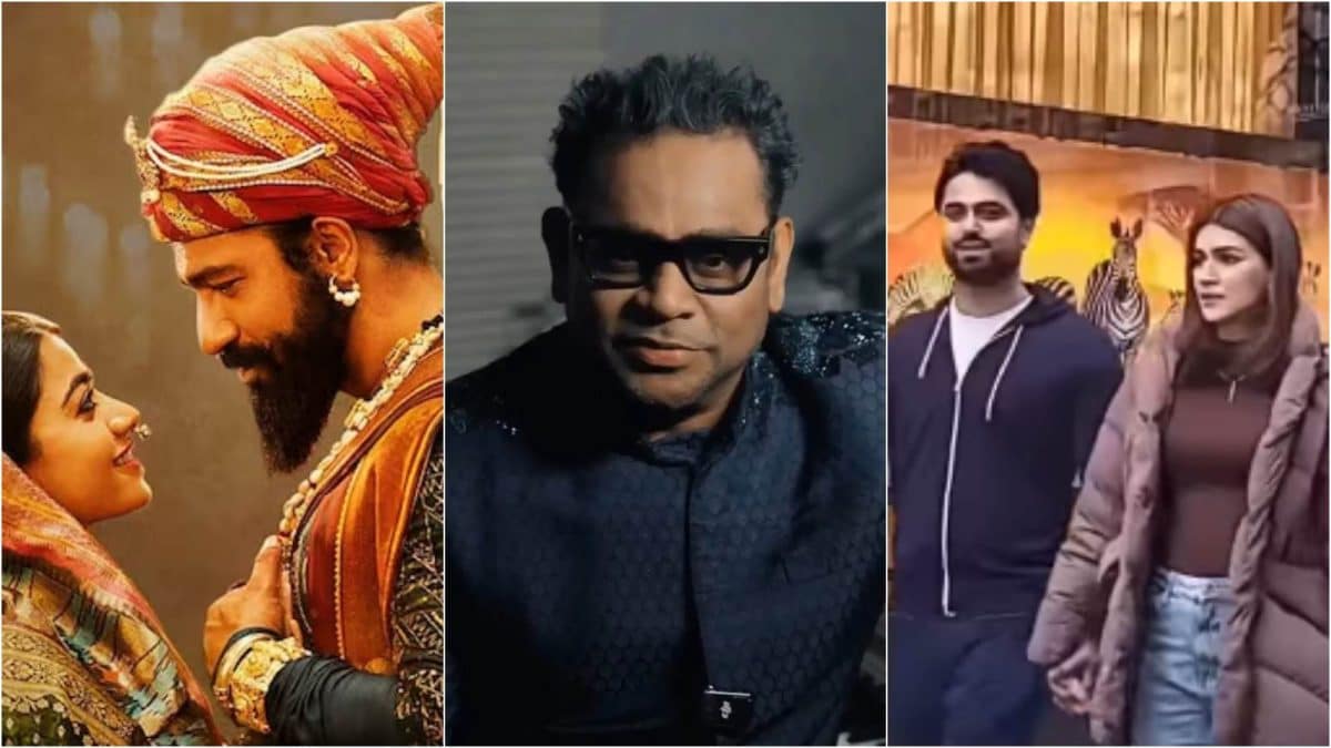 Chhaava Writer Reacts After AR Rahman Calls Film ‘Divisive’; Kriti Sanon Spotted With Kabir Bahia In London | Bollywood News