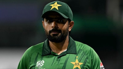 Pakistan skipper Salman Ali Agha backs Babar Azam to shine against India. (Picture Credit: AFP)