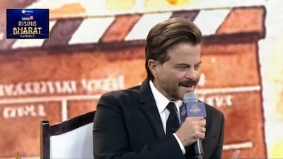Anil Kapoor at News18 Rising Bharat Summit 2026.
