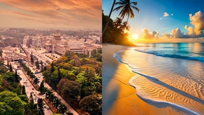 The Bengaluru–Chennai Expressway is a greenfield project, meaning it is built on an entirely new alignment through previously undeveloped land. Image: Canva