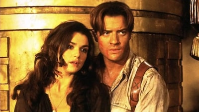 Brendan Fraser and Rachel Weisz in the original 1999 film.