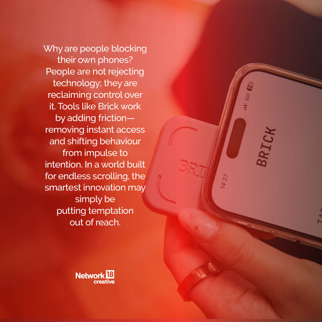 It was created by entrepreneurs TJ Driver and Zach Nasgowitz, who built it after struggling with phone distraction themselves. (IMAGE: NEWS18 ILLUSTRATION)