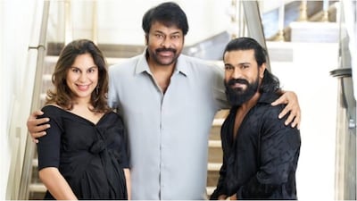 Chiranjeevi Thanks Ram Charan, Upasana for 'Spiritually Rooted' Twin Names