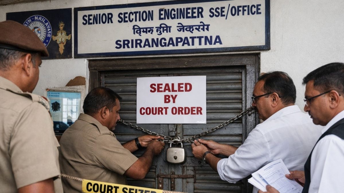 When Dues Go Unpaid: Court Locks Railway Office Over Farmer Compensation