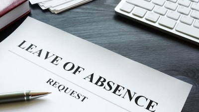 The employee's leaves were not approved. 