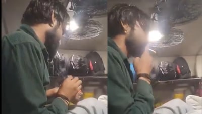 Another commuter confronted him. (Photo Credit: X)