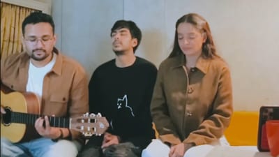 Adarsh Gourav sings with Lisa Mishra as ‘Jee Liya’ crosses 1 million streams. (Photo Credit: Instagram)