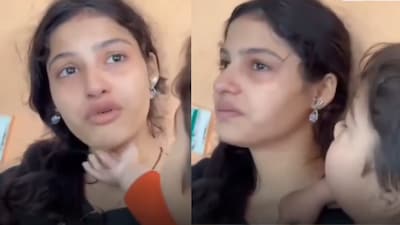 She is seen questioning her husband. (Photo Credit : Instagram)