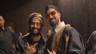 Rodolphe Manoukian met Arijit Singh at a concert.  (Photo Credit: Instagram)