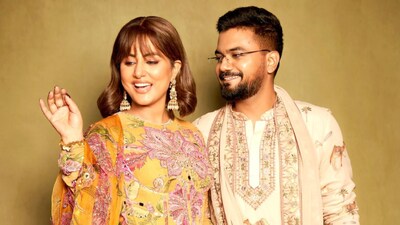 Hina and Rocky dated for 13 years before tying the knot in 2025. (Photo Credit: Instagram)