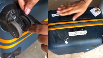  The crew member recommends concealing an AirTag within a box of Mentos. (Photo Credit: Instagram)