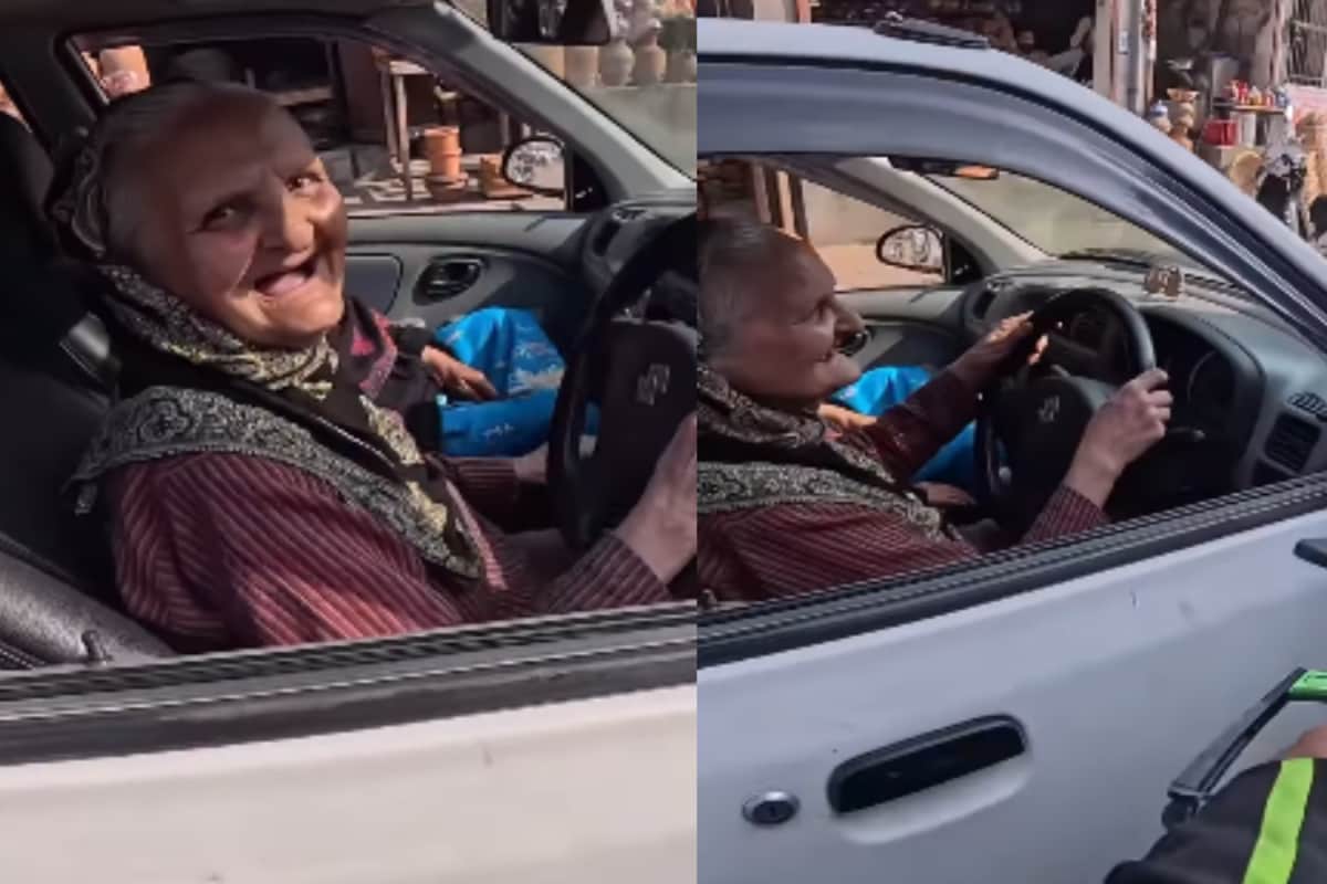 90-Year-Old Jammu And Kashmir Grandma Drives ‘Lord Alto’ Like True Queen: ‘Meri Dadi Boli AI Hain’ | Video