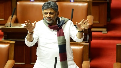 Karnataka Deputy CM DK Shivakumar (Image: News18)