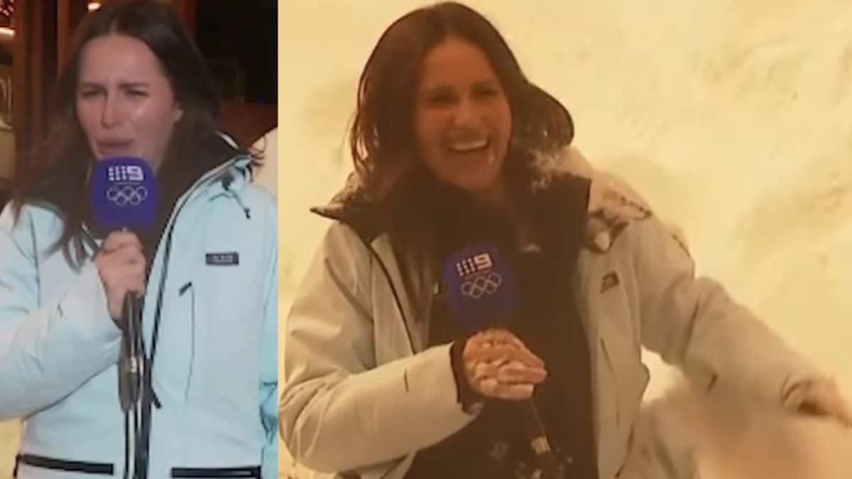 Aussie TV Presenter's Drunk, Slurred Winter Olympics Cross Goes Viral; Apologises Later | WATCH