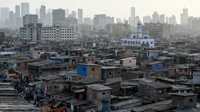 A general view of the Dharavi slums in Mumbai. (AFP file photo)